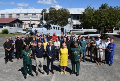 Two 750XL aircraft bound for Papua New Guinea Defence Force